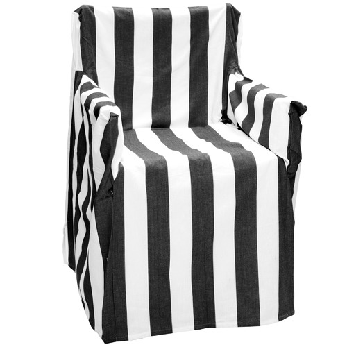 RANS Striped Alfresco Cotton Director s Chair Cover Temple Webster